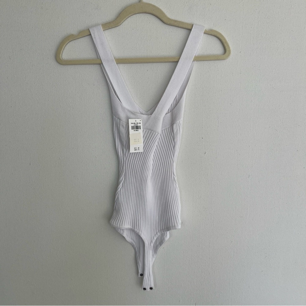 Abercrombie sweetheart knit cross back bodysuit - Picture 4 of 8